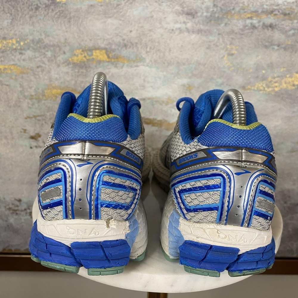 Brooks Adrenaline GTS Shoes Womens Size 9.5 Blue Running Athletic Road Sneakers - Picture 4 of 12